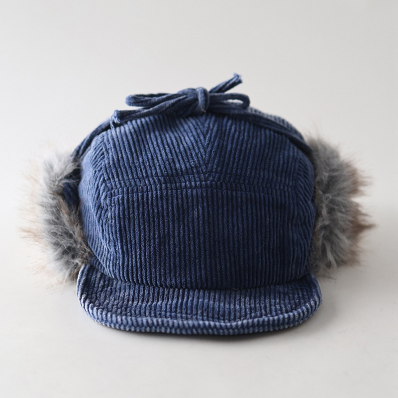 Corduroy Trapper Bomber Hat 5  - Corduroy Cap 5 Panel recension och pris