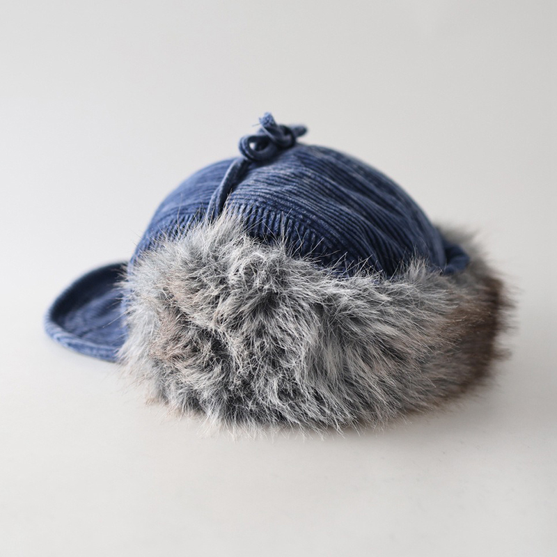 Corduroy Trapper Bomber Hat 5  - Corduroy Cap 5 Panel recension och pris