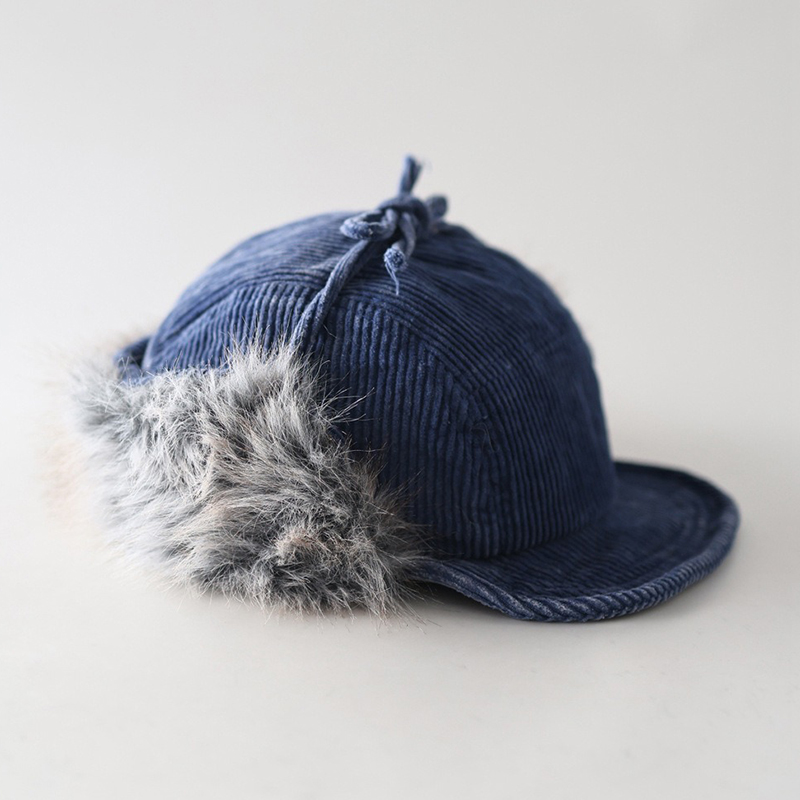 Corduroy Trapper Bomber Hat 5  - Corduroy Cap 5 Panel recension och pris