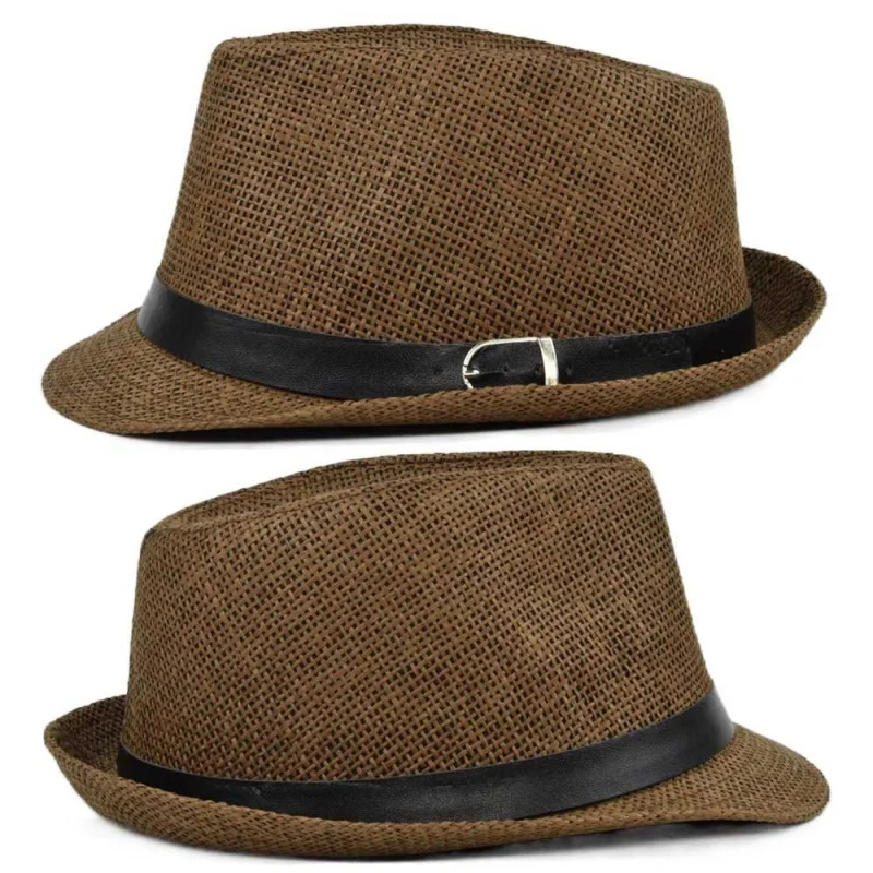 Fashion Simple Beach Sun Cap S - Cowboy Hat Straw recension och pris