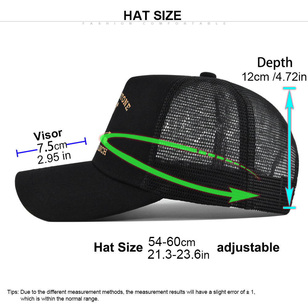 Summer Yellowstone Dutton Ranc - Trucker Cap Mesh recension och pris