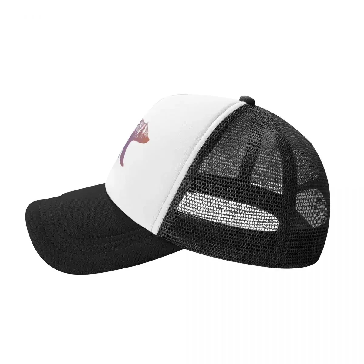 California Bear With Mountains - Trucker Cap Mesh recension och pris